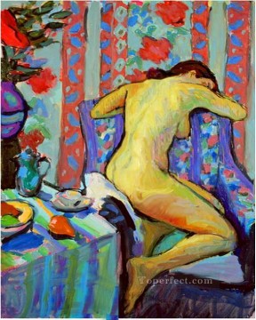 Henri Matisse Painting - después del baño desnudo Fauvismo Henri Matisse fauvismo abstracto Henri Matisse